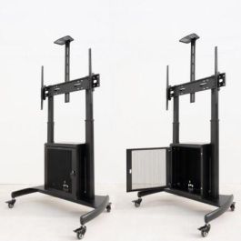 TOOQ Soporte suelo ruedas "NARNIA" pantallas 60-100"