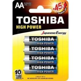Pack de 4 Pilas AA Toshiba High Power LR6/ 1.5V/ Alcalinas Precio: 4.94999989. SKU: B18RKVZNZH