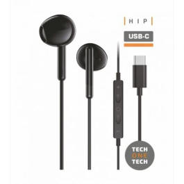 Auriculares Intrauditivos Tech One Tech earTECH TEC1302/ con Micrófono/ USB Tipo-C/ Negros Precio: 8.94999974. SKU: B1EWVZJVJC