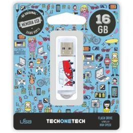 Memoria USB Tech One Tech TEC4004-16 16 GB Precio: 10.95000027. SKU: B12BH7XJ45