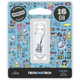 Memoria USB Tech One Tech Be Original Crazy Black Guitar 16 GB Precio: 8.94999974. SKU: B15ZD6AFDS