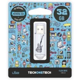 Memoria USB Tech One Tech 32 GB Negro