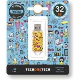 Pendrive 32GB Tech One Tech Emojis USB 2.0 Precio: 8.94999974. SKU: B153CDCH57
