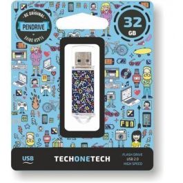 Memoria USB Tech One Tech Kaotic Dark 32 GB Precio: 8.94999974. SKU: B13GFBGAVP