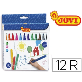 Jovi Rotulador Maxi Punta Gruesa 13 mm Caja 12 Unidades Colores Surtidos Antisecante Precio: 20.50000029. SKU: B13DDJKZVG