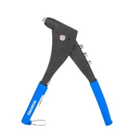 Workpro Remachadora manual de aluminio 250 mm, 4 en 1, mango ergonómico para remaches 2.4, 3.2, 4.0 y 4.8 mm Precio: 11.49999972. SKU: B18Z2QYL7R