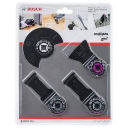 Bosch Set de Montaje 4 Accesorios OMT STARDUST 2608662283 para PMF Carpinter, Woodworking and Renovation