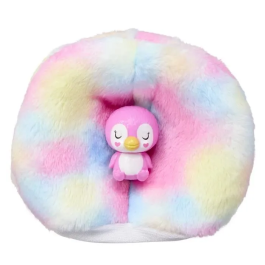 Barbie Muñeca Cutie Reveal Pingüino Reveal Colorida y 10 Sorpresas HRK40