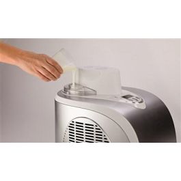 Ariete Heladera Gran Gelato Metal 693 Auto Refrigerante con Compresor Interno y Pantalla LCD para Helados Caseros