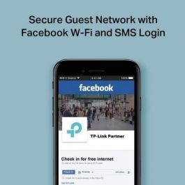 Punto de Acceso Inalámbrico TP-Link Omada PoE 1200Mbps/ 2.4/5GHz/ Antenas de 4dBi/ WiFi 802.11ac/n/b/g