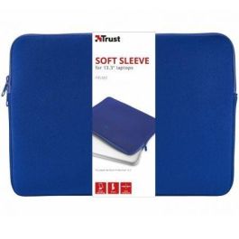 FUNDA DE PORTATIL TRUST PRIMO SLEEVE/AZUL/HASTA 13.3"/33.7CM - NEOPRENO VISCOELASTICO - DISEÑO DELGADO - SUAVE Y LIGERA