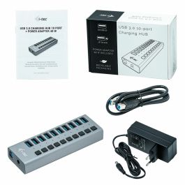 Hub USB i-Tec U3CHARGEHUB10 Hub USB i-Tec U3CHARGEHUB10