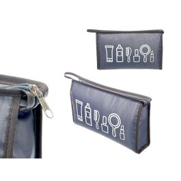 Arte Regal Neceser Alto Gris, 29x20.5x7.5 cm, Poliéster (24 Unidades) Precio: 74.78999957. SKU: B1HE385C5W
