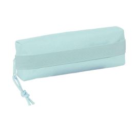Safta Portatodo Rectangular con Goma Elástica 22x4x7 cm Light Blue