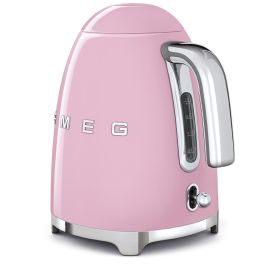 Smeg KLF03PKEU Hervidor de Agua Eléctrico Estilo Años 50 Rosa
