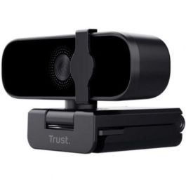 Trust Webcam Tanor Full Hd Microfono Negra Trust Webcam Tanor Full Hd Microfono Negra