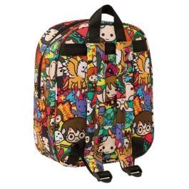 Safta Mochila Guardería 3D Harry Potter con Bolsillo de Red 22x27x10 cm