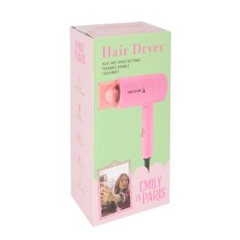 Inde - Secador de Pelo Plegable Emily in Paris - 7,5 x 18,5 x 21,5 cm (6 Unidades)
