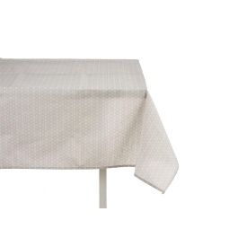 Kinvara Mantel Loneta Antimanchas Estrella Gris 140x180 cm (Set de 6)