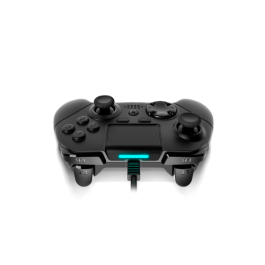 Krom Mando de Juego Kaiser NXKROMKSR, Mando de Juego Competitivo, Inalámbrico, Compatible con PC, PS4, PS3, Conexión USB