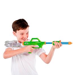 Bizak Aqua Buuum Wazooka Pistola de Agua Alcanza 10 Metros para Niños