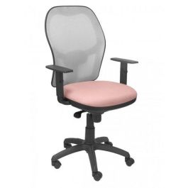 Silla Piqueras Y Crespo Jorquera Brazos Regulables Mecanismo Sincro Con Regulador De Tension Respaldo De Malla Gris Y Asiento Tapizado Bali Rosa Palido Precio: 319.50000027. SKU: B1FE2W9C78
