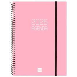 Finocam Agenda Espiral Opaque Día Página 2026 Rosa A5 (155x212 mm) con Tapas de Polipropileno y Goma Elástica Finocam Agenda Espiral Opaque Día Página 2026 Rosa A5 (155x212 mm) con Tapas de Polipropileno y Goma Elástica Precio: 6.69000046. SKU: B1CFW65PTN
