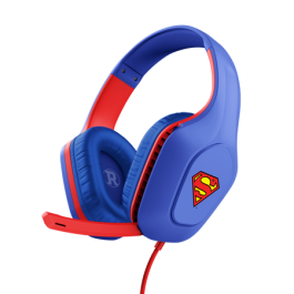 Trust GXT 415SM Zirox Auriculares Gaming Alámbricos Diadema con Micrófono Boom, Circumaural, Conector 3.5mm, Control de Volumen, Azul y Rojo Precio: 29.49999965. SKU: B17BVD83YS