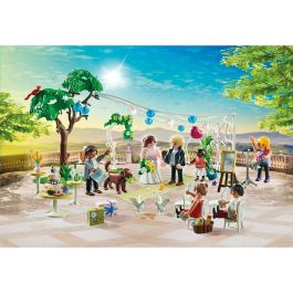 Playmobil Fiesta De Boda City Life 71365 - Set de construcción para niños +4 años