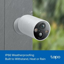 Tp - link Tapo C425 Cámara Seguridad WiFi con Batería, Visión Nocturna a Color, 2K QHD, Resistente IP66, Detección IA Tp - link Tapo C425 Cámara Seguridad WiFi con Batería, Visión Nocturna a Color, 2K QHD, Resistente IP66, Detección IA