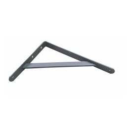 Fepre Escuadra Fortex de acero gris plata 20 x 30 cm