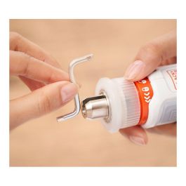 Black+Decker Atornillador Hexdriver Recargable 3.6V sin Cable, 5.5Nm, Luz LED, para Montaje de Muebles y Bricolaje, Incluye 5 Puntas y Llave Hexagonal