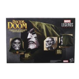 Hasbro Marvel Legends Casco Roleplay Premium Doctor Muerte | Réplica Escala 1:1 | Incluye Capucha y Base para Coleccionistas & Cosplay