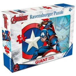 Ravensburger 12004217 Puzzle 60 Giant Capitán América MARVEL para Niños +4 Años Precio: 12.50000059. SKU: B1FHLSSYV6