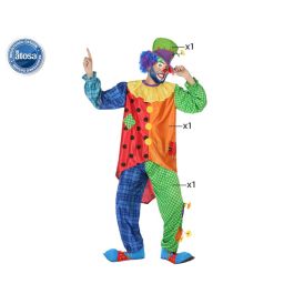 Disfraz para Adultos Th3 Party Multicolor Circo (3 Piezas) XXL