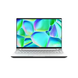 GIGABYTE AERO 9MF-E2SESB4SH Portátil Intel Core i5-12500H 16GB RAM 1TB SSD RTX 4050 14" 2.8K OLED Windows 11 Plata