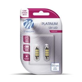 M-Tech MTECLB816W Blister 2x Bombillas LED C5W 41mm 9xSMD5630 Blanco Frío 450 Lúmenes Serie Platinum con Control de Temperatura Precio: 8.88999947. SKU: S3702319