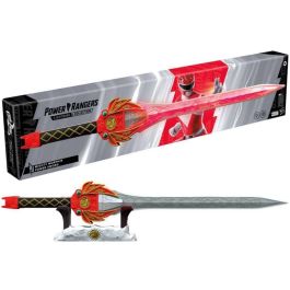 Hasbro Espada Poder Ranger Rojo Mighty Morphin con luces y sonido