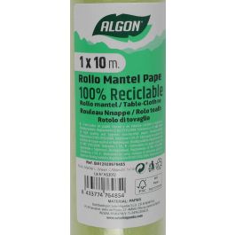Rollo Mantel L.Green con Mandril 1X10 Algon (12 Unidades) Rollo Mantel L.Green con Mandril 1X10 Algon (12 Unidades)