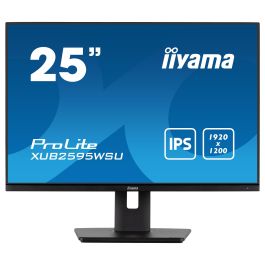 iiyama ProLite XUB2595WSU-B5 63,36cm/25" (1920x1200) LED IPS 16:10 4ms VGA HDMI DP USB LS Pivot Black