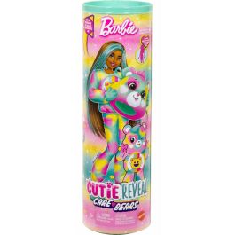 Barbie JFV62 Muñeca "Cutie Reveal" Osos Cariñositos con 10 sorpresas