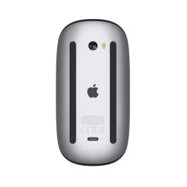 Apple Magic Mouse - Ratón Inalámbrico Multitouch Recargable con Cable USB-C - Negro