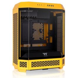 Thermaltake The Tower 600 Bumblebee, Torre Midi PC Gaming Amarillo con Ventana Lateral de Vidrio Templado para Placas ATX/micro ATX/Mini-ITX