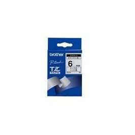 Brother Cinta Laminada Brillante TZ Negro sobre Blanco, 6mm x 8m, Patentada y de Resistencia Extrema Precio: 13.6900005. SKU: B1BZZG8BNA