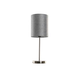 DKD Home Decor Lámpara Sobremesa Urban Gris Plateado E27 Metal Poliéster 20 x 55 x 20 cm (4 Unidades) Precio: 99.50000005. SKU: B15WDBFPJM