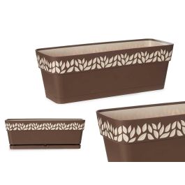 Jardinera Plastico 50Cm Cloe Marron Stefanplast (12 Unidades) Precio: 89.49999982. SKU: B1A9XF8X7V