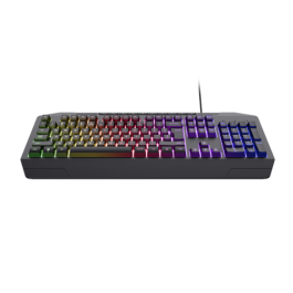 Trust Gaming Teclado Gaming GXT 836 EVOCX - Anti-Ghosting 25 Teclas, Iluminación RGB, Teclas Multimedia, 24998