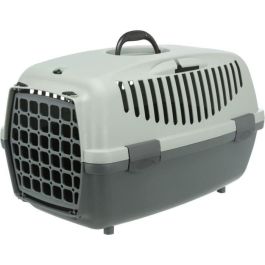 TRIXIE Caja de transporte Capri 2 - XS-S - 37 x 34 x 55 cm - Antracita, gris y verde - Para perros Precio: 41.7450004477. SKU: B124KKBCB9