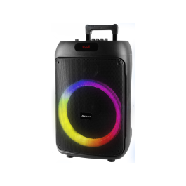 Trevi XF 380 KB Altavoz para fiestas Inalámbrico Bluetooth 50W Negro, 30.5 cm Woofer, con Micrófono, Mando a distancia e Iluminación LED Multi color Precio: 66.50000038. SKU: B1HRL4PK5P