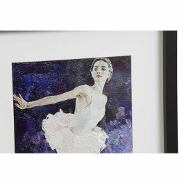 Cuadro Tradicional DKD Home Decor Azul Negro 2 x 45 x 35 cm (4 Unidades) Cuadro Tradicional DKD Home Decor Azul Negro 2 x 45 x 35 cm (4 Unidades)